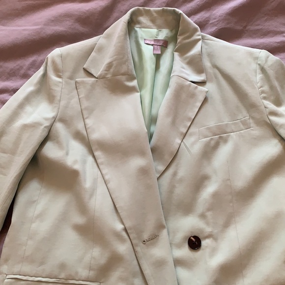 Oversized ASOS pastel green blazer - Picture 6 of 7